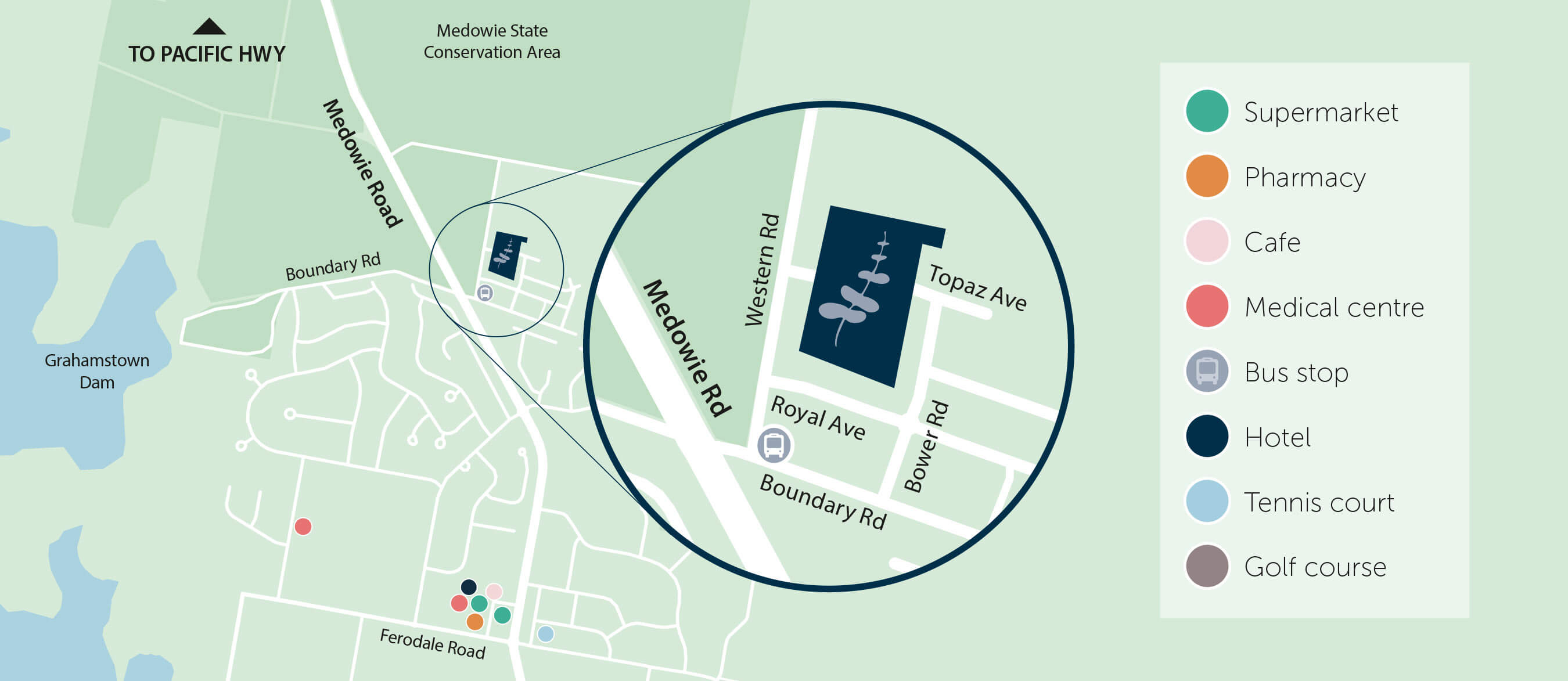 Medowie Blueheath Map