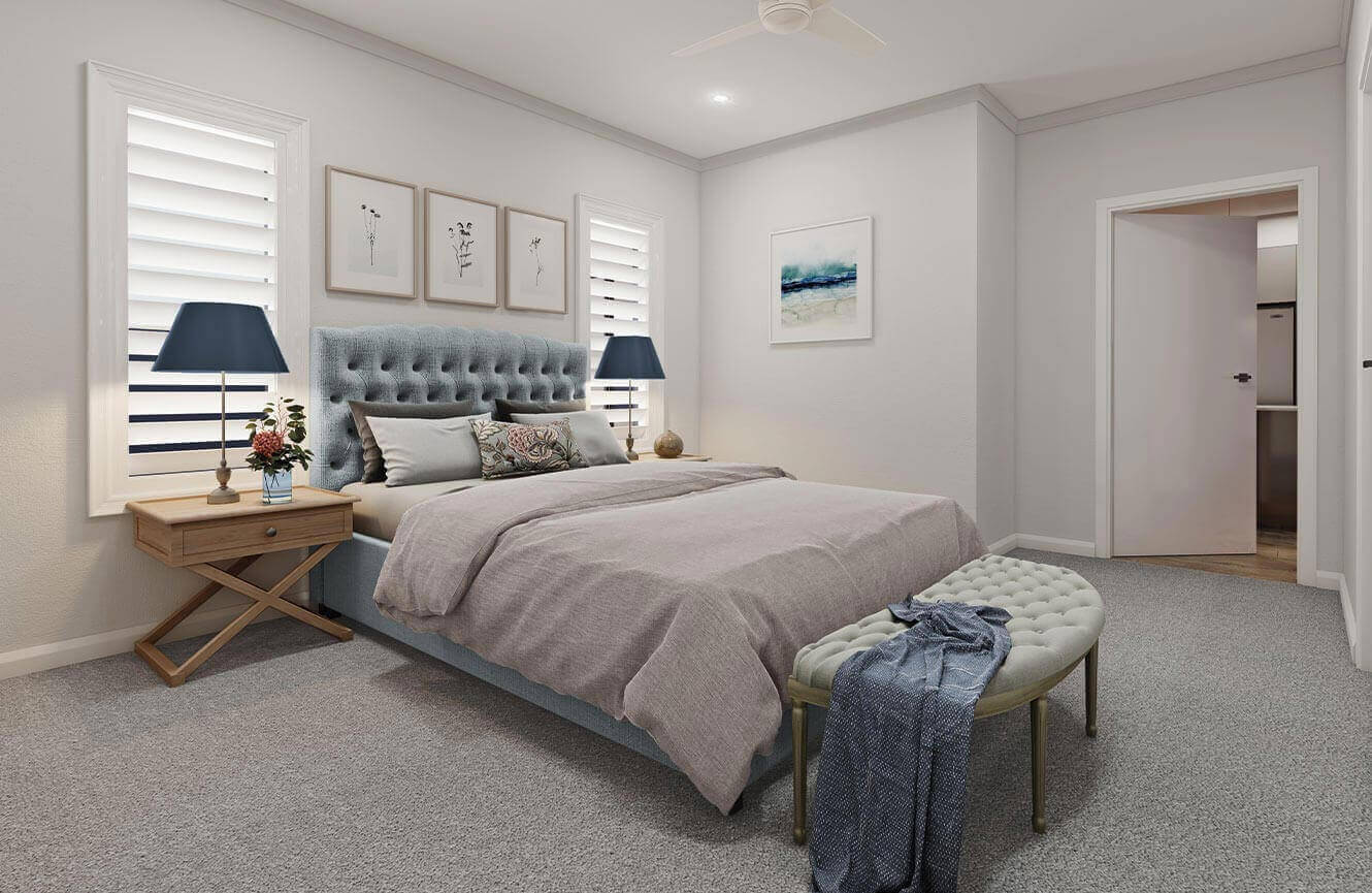 Spacious Master bedroom at Blueheath in Medowie Newcastle