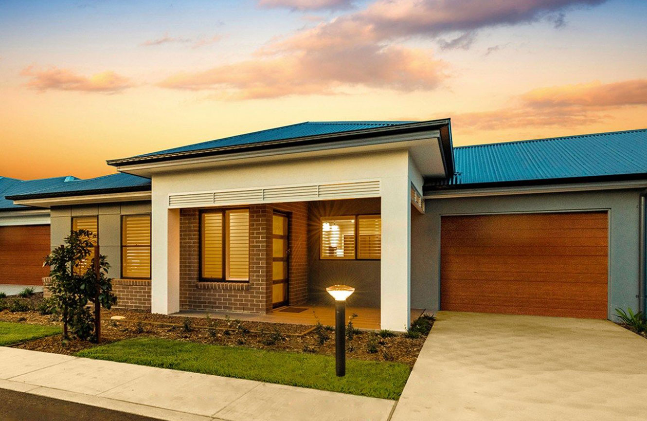 Designer homes at Blueheath at the Bower Medowie Port Stephens Newcastle