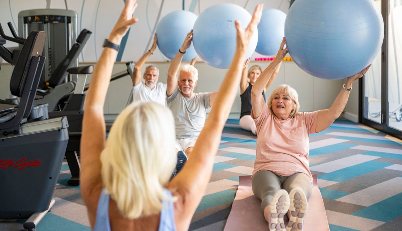 Seniors yoga